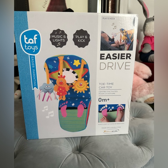 Toys Taf Toys Toe Time Infant Car Seat Toy Kick And Play Activity